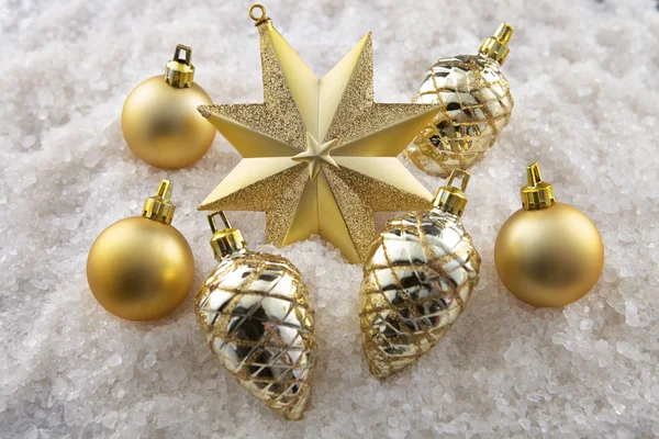 Group of Christmas ornaments — Stock Photo, Image