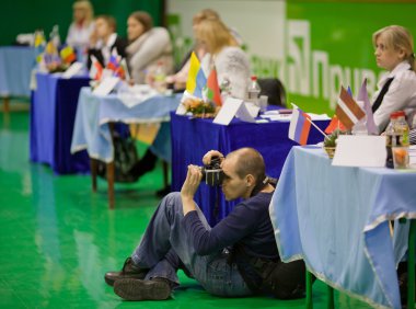 Spor photogapher - jimnastik Yarışması