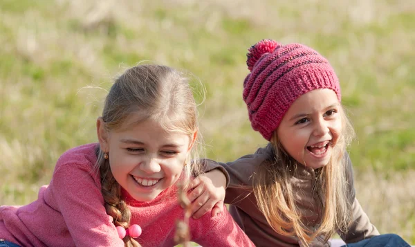 Kids laughing — Stock Photo, Image