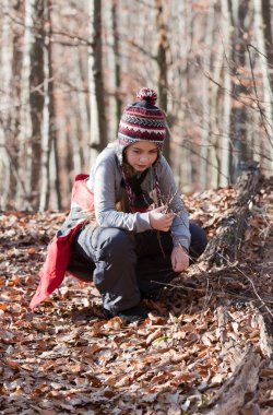 kış orman çocuğu
