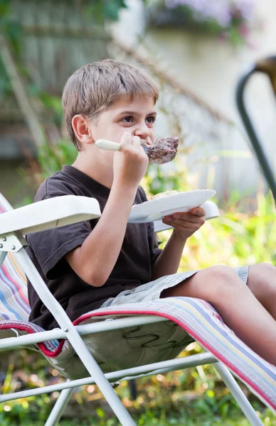 Dîner en plein air — Photo