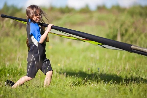 Windsurfen — Stockfoto