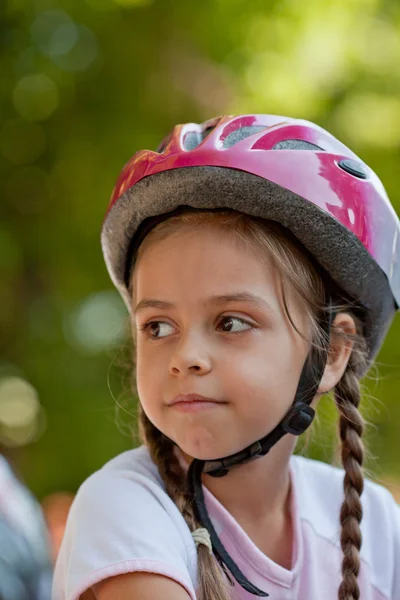 Little biker — Stock Photo, Image