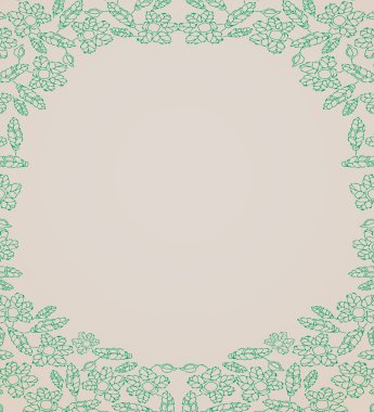 yeşil yaprakların kenarları ile arka plan