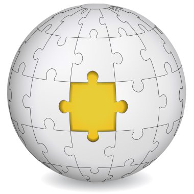 Bulmaca içi toprak Sarı.