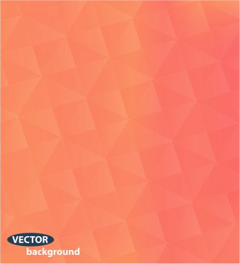 desen yumuşak turuncu tonlarında geometrik şekiller