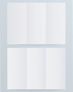 çizgili boş düzeni broşürü