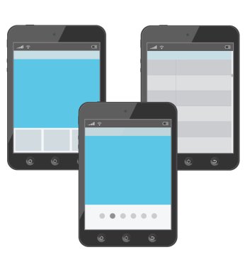 küme sekmeli dijital cihazlar