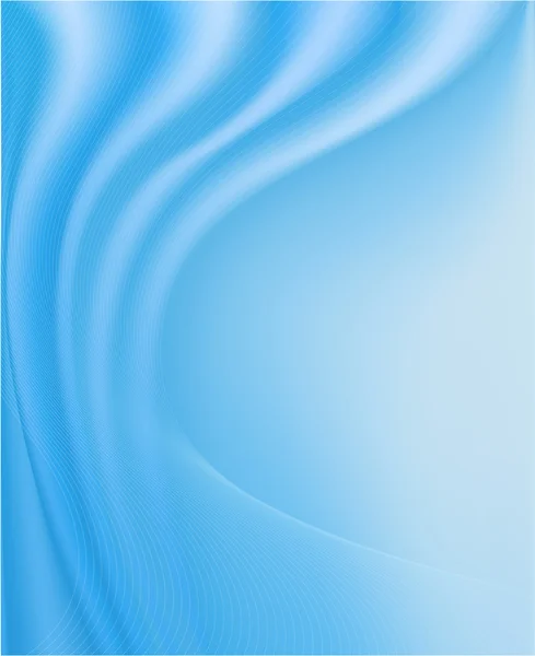 Blue wavy background — Stock Vector