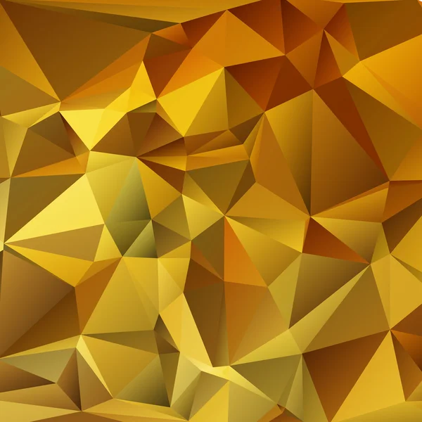 Fondo geométrico dorado abstracto . — Vector de stock