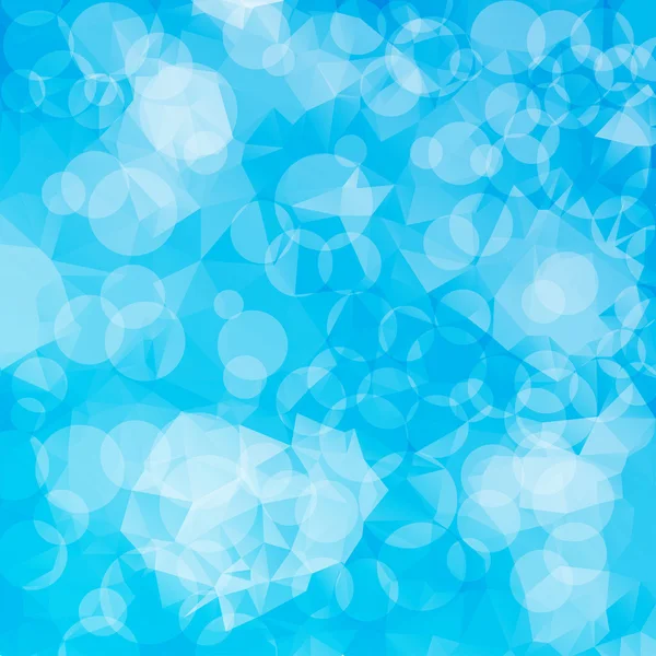 Fondo azul geométrico abstracto . — Archivo Imágenes Vectoriales