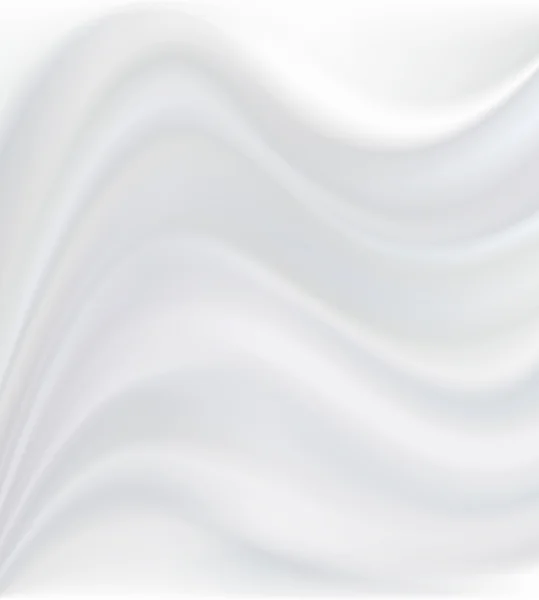 Abstract witte achtergrond met golven — Stockvector
