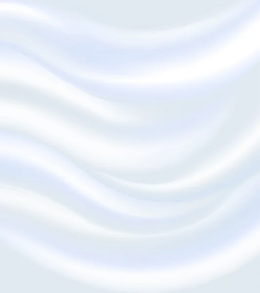 Fond blanc abstrait. Tissu soie . — Image vectorielle