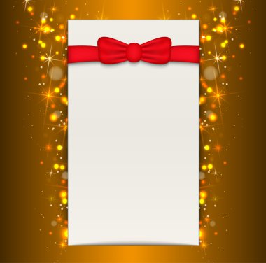 Noel arka plan boş yaprak kağıt ile.