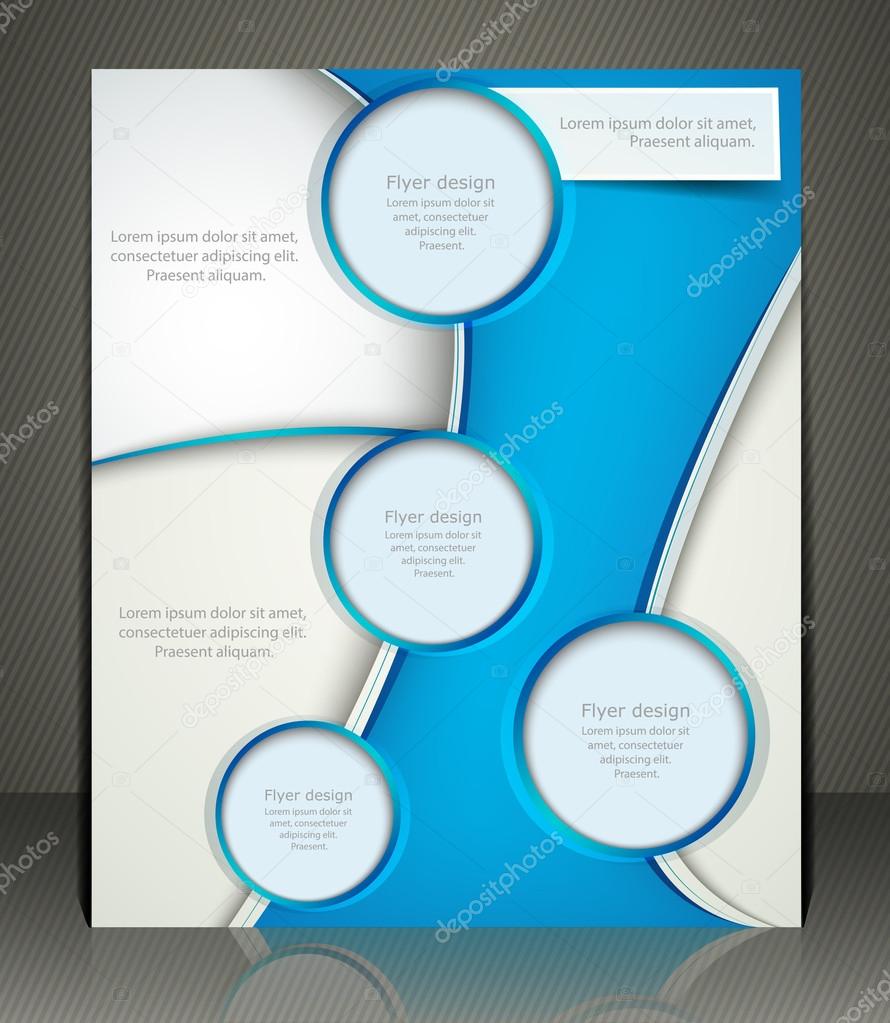 Vector layout business flyer, magazine cover, or corporate design template advertisment