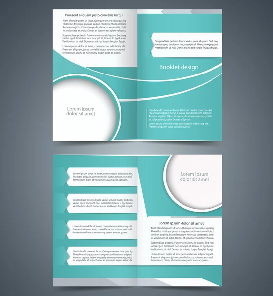 Gray brochure template design, layout business brochure, flyer t — Stock Vector