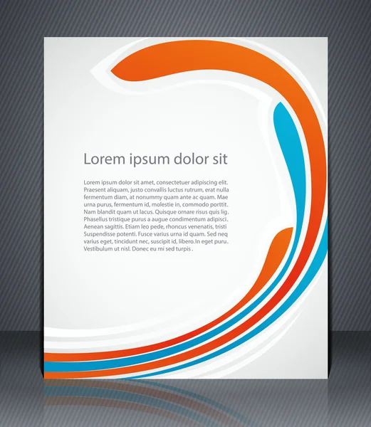 Design broșură, pliant, copertă revistă, șablon poster sau bann — Vector de stoc