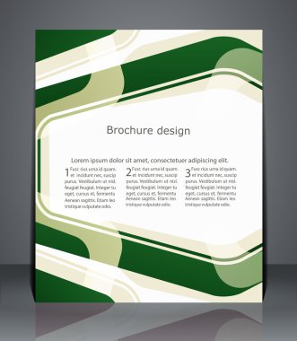 el ilanı tasarımı, minimalist şablon çizgili