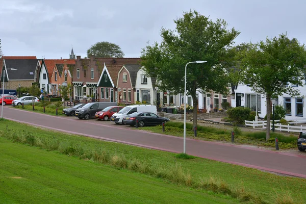 2021 Septiembre Odeschild Países Bajos Pueblo Texel Island Con Arquitectura — Foto de Stock