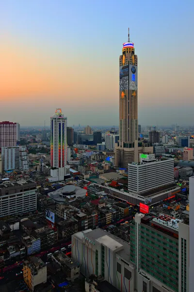 Baiyoke Tower I and Baiyoke Tower II — Stock Photo, Image