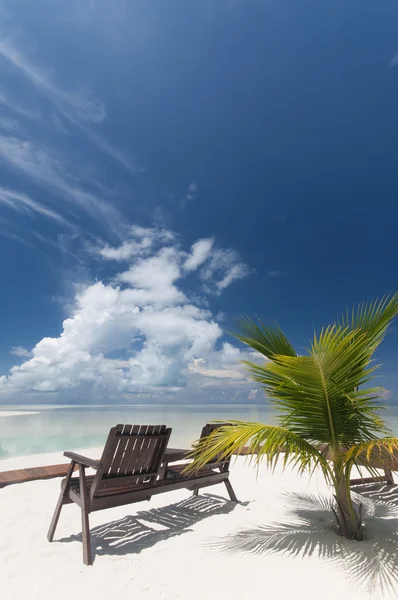 Perfect tropical island relaxation. — Stock Photo, Image