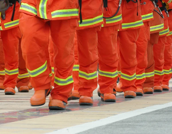 Marching in unision — Stock Photo, Image