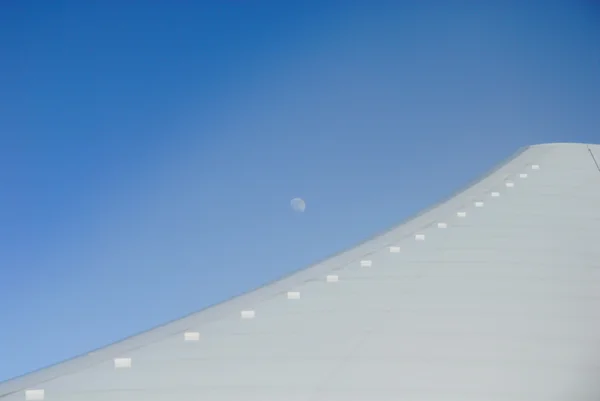 Månen på wing — Stockfoto