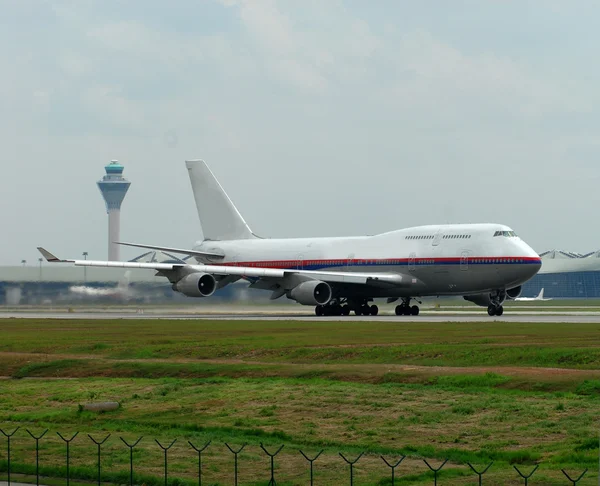 Aterrizaje de aeronaves — Foto de Stock