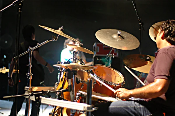 드럼 연주자 — 스톡 사진