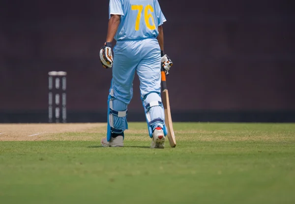 Een cricket batsman — Stockfoto