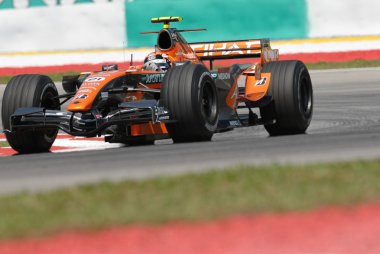 Telstra aldar spyker f1 takım f8-VII - christijan albers