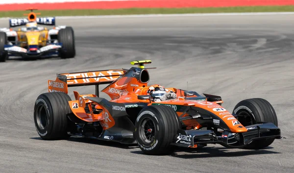 Etihad Aldar Spyker F1 Team F8-VII - Christijan Albers — Foto Stock