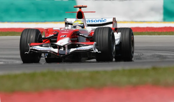 Panasonic Toyota Racing Tf107 - Ralf Schumacher — Zdjęcie stockowe