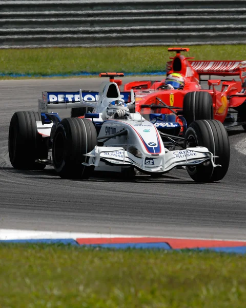 BMW sauber f1 ομάδα nick heidfeld — Φωτογραφία Αρχείου