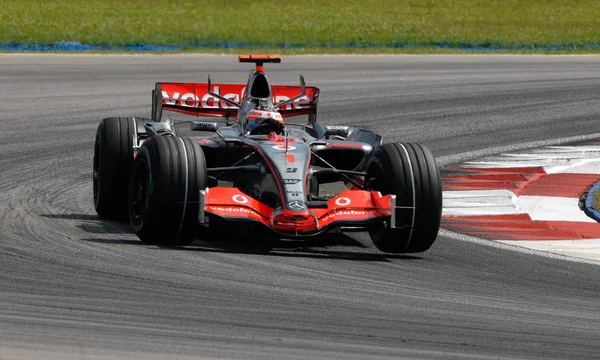 Vodafone McLaren Mercedes MP4-22 - Fernando Alonso — Foto Stock