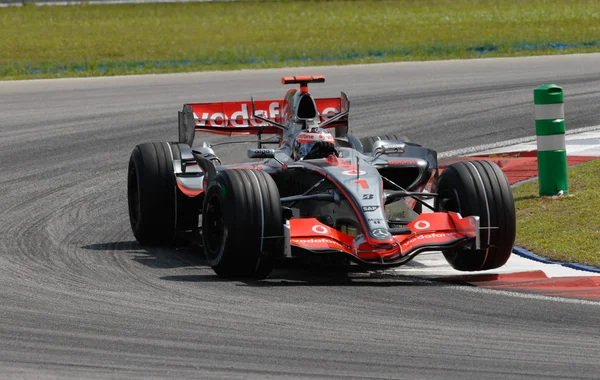 Vodafone McLaren Mercedes MP4-22 - Fernando Alonso — Stock fotografie