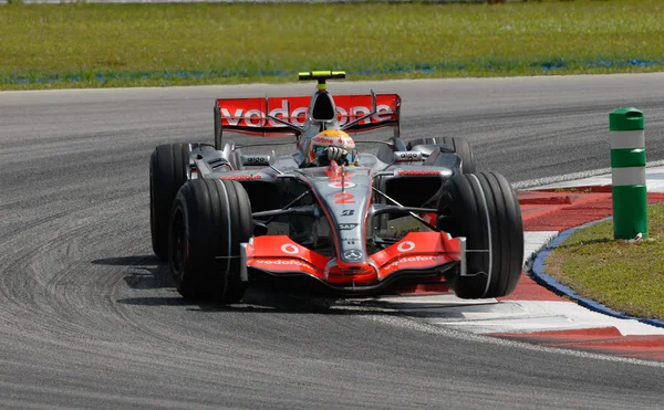 Vodafone Mclaren Mercedes Mp4-22 - Lewis Hamilton — Stock fotografie