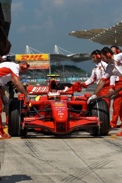 Scuderia Ferrari Marlboro F2007 - Kimi Raikkonen — Stock Photo, Image