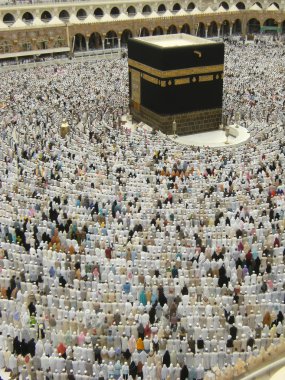 Müslümanlar haram Camii, Suudi Arabistan dua etmek hazır olun.