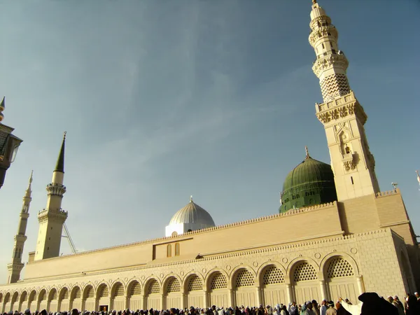 성원 알 Nabawi 또는 Nabawi 모스크 — 스톡 사진