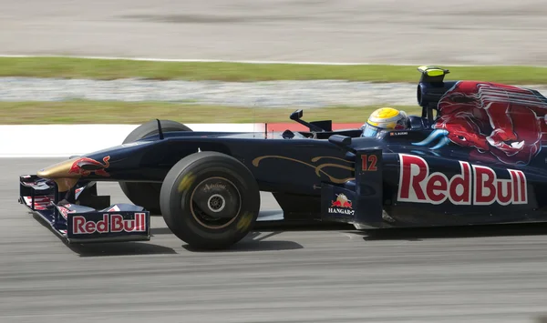 2009 sebastien buemi in Maleisische f1 grand prix — Stockfoto