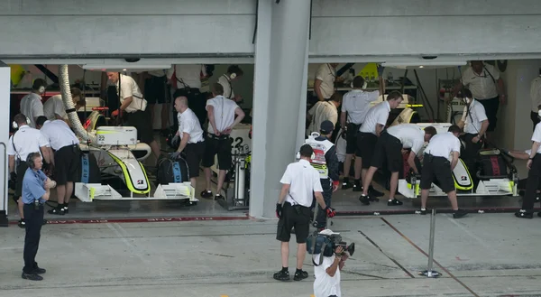 Botão Jenson 2009 no Grande Prêmio Malaio F1 — Fotografia de Stock