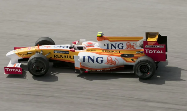 2009 nelson piquet Jr grand Prix Malezji f1 — Zdjęcie stockowe