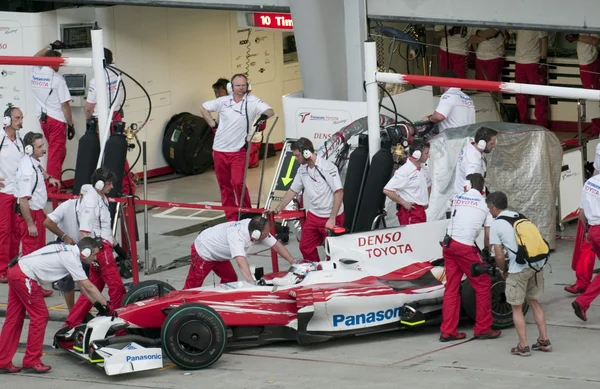 2009 jarno trulli grand Prix Malezji f1 — Zdjęcie stockowe