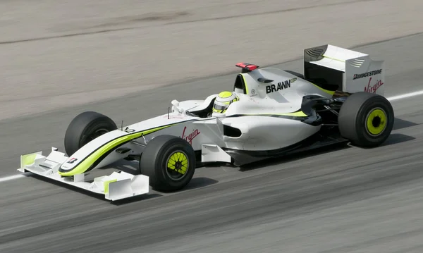 2009 Jenson Button at Malaysian F1 Grand Prix — Stock Photo, Image