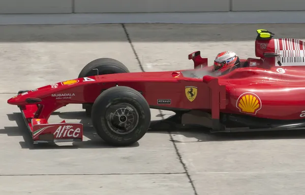 2009 Kimi Räikkönen beim malaysischen f1 Grand Prix — Stockfoto