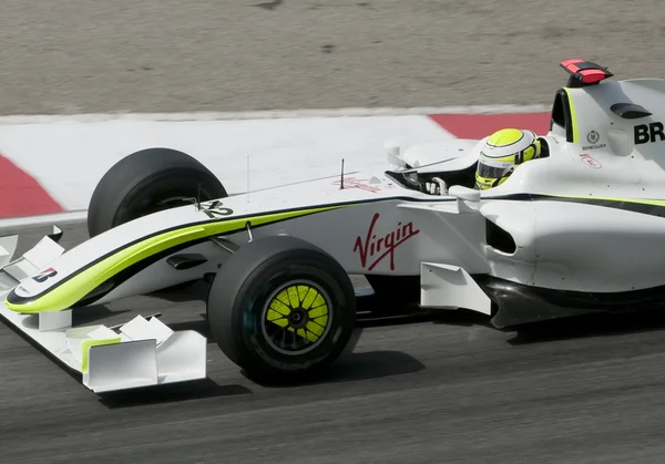 2009 Jenson Button en el Gran Premio de Malasia de F1 — Foto de Stock