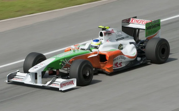 2009 Giancarlo Fisichella en el Gran Premio de Malasia de F1 — Foto de Stock
