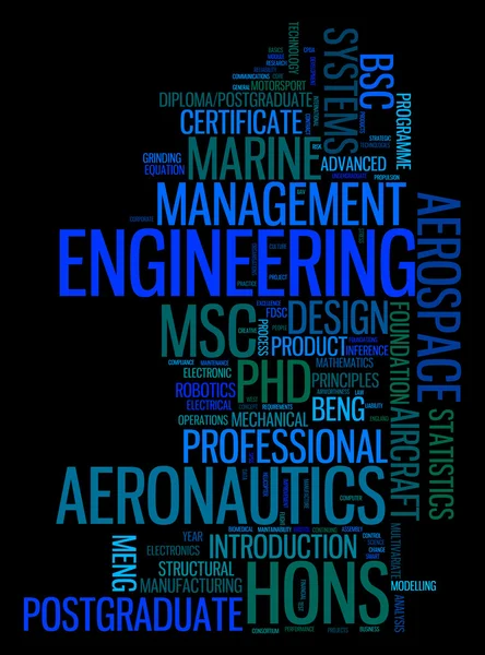 Engineering specialist professionals info text graphics and arrangement concept — Stock Photo, Image