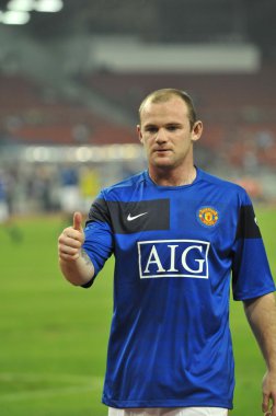 Manchester united vs Malezya XI kuala lumpur üzerinde 20 Temmuz 2009.